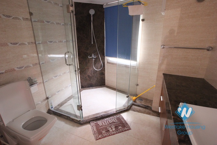 Lake view apartment with nice design for rent in Tay Ho area, Ha Noi